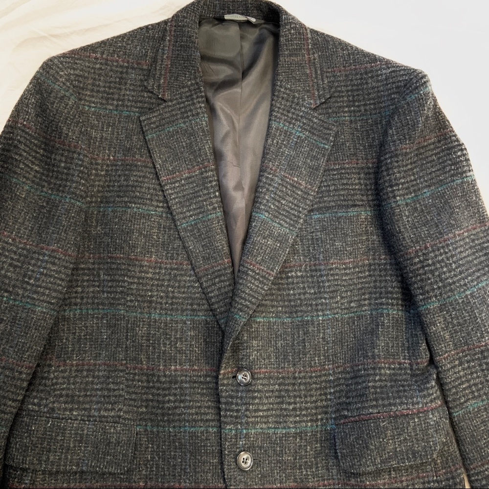 Tweed Wool Sport Coat/Blazer